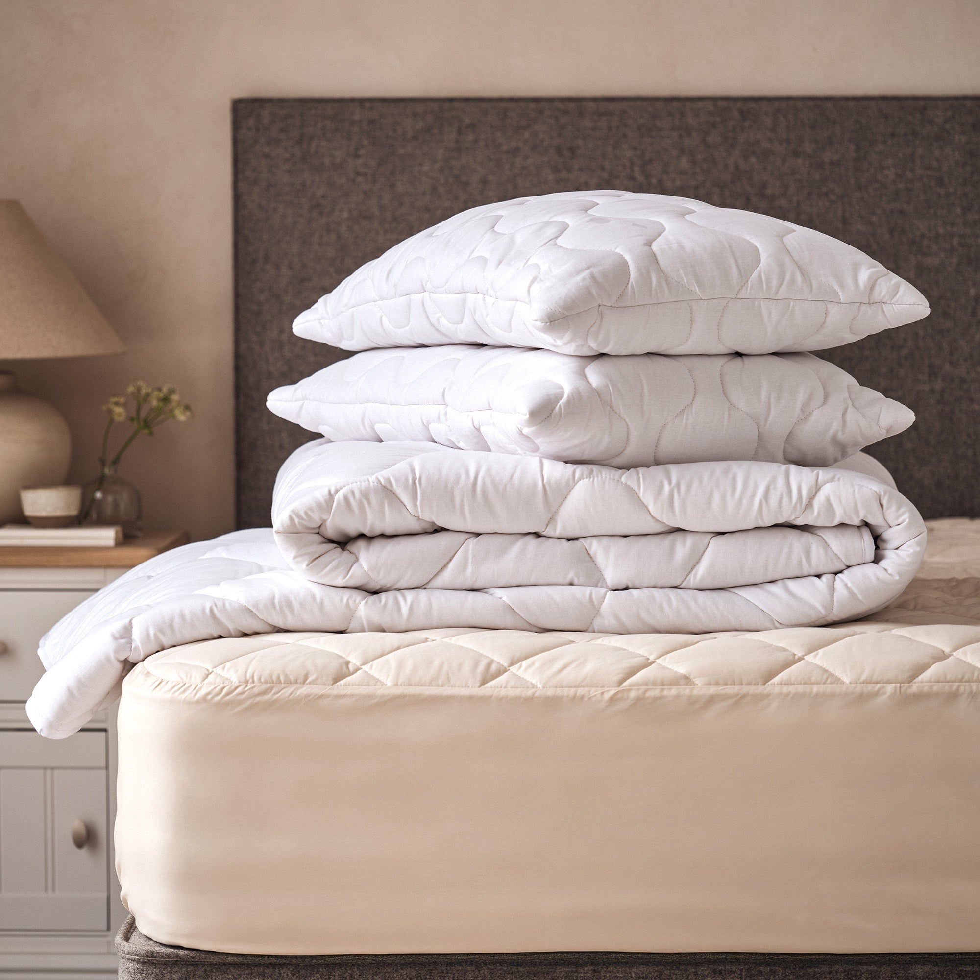 Classic Wool Bedding Bundle - Light