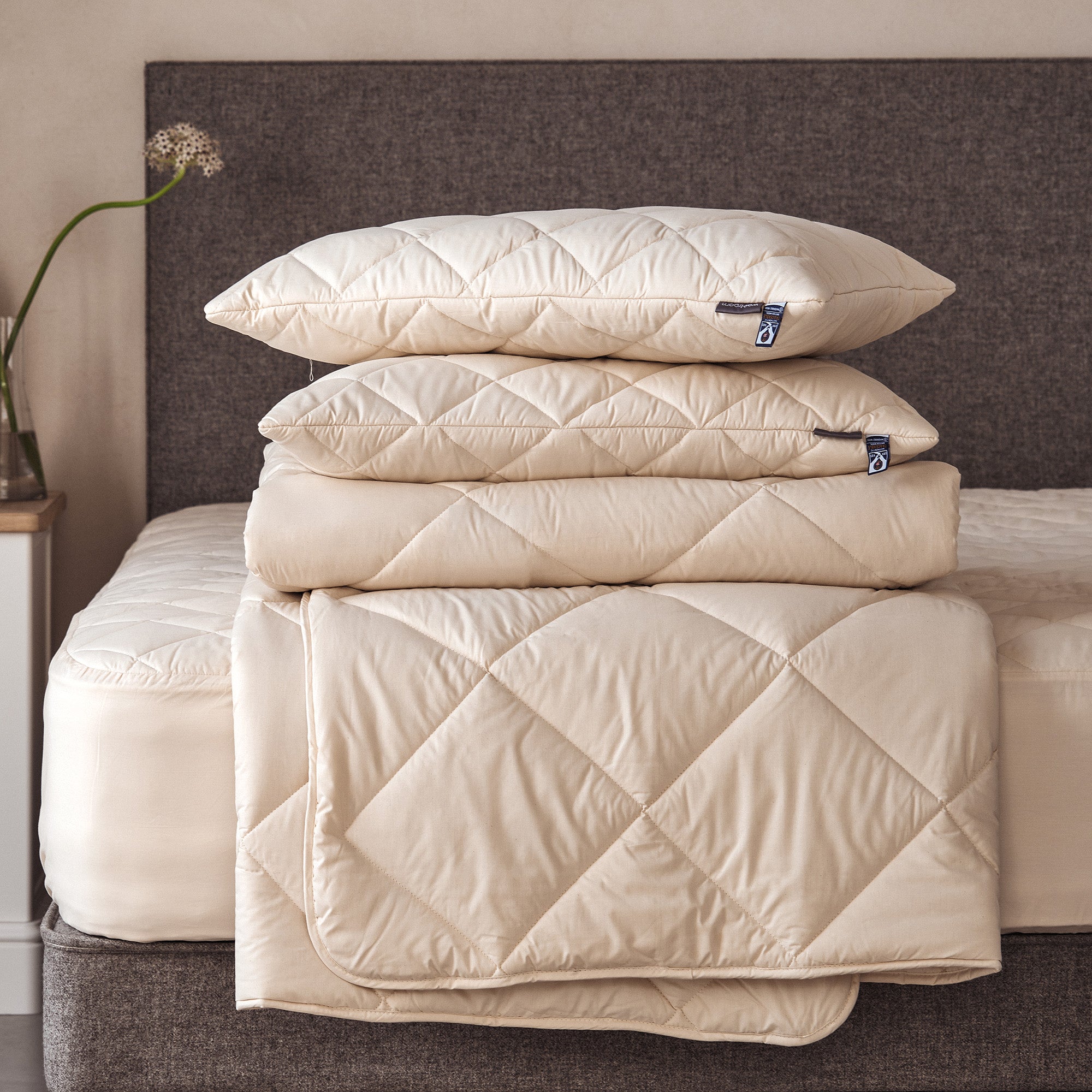 Deluxe Washable Bedding Bundle - Medium