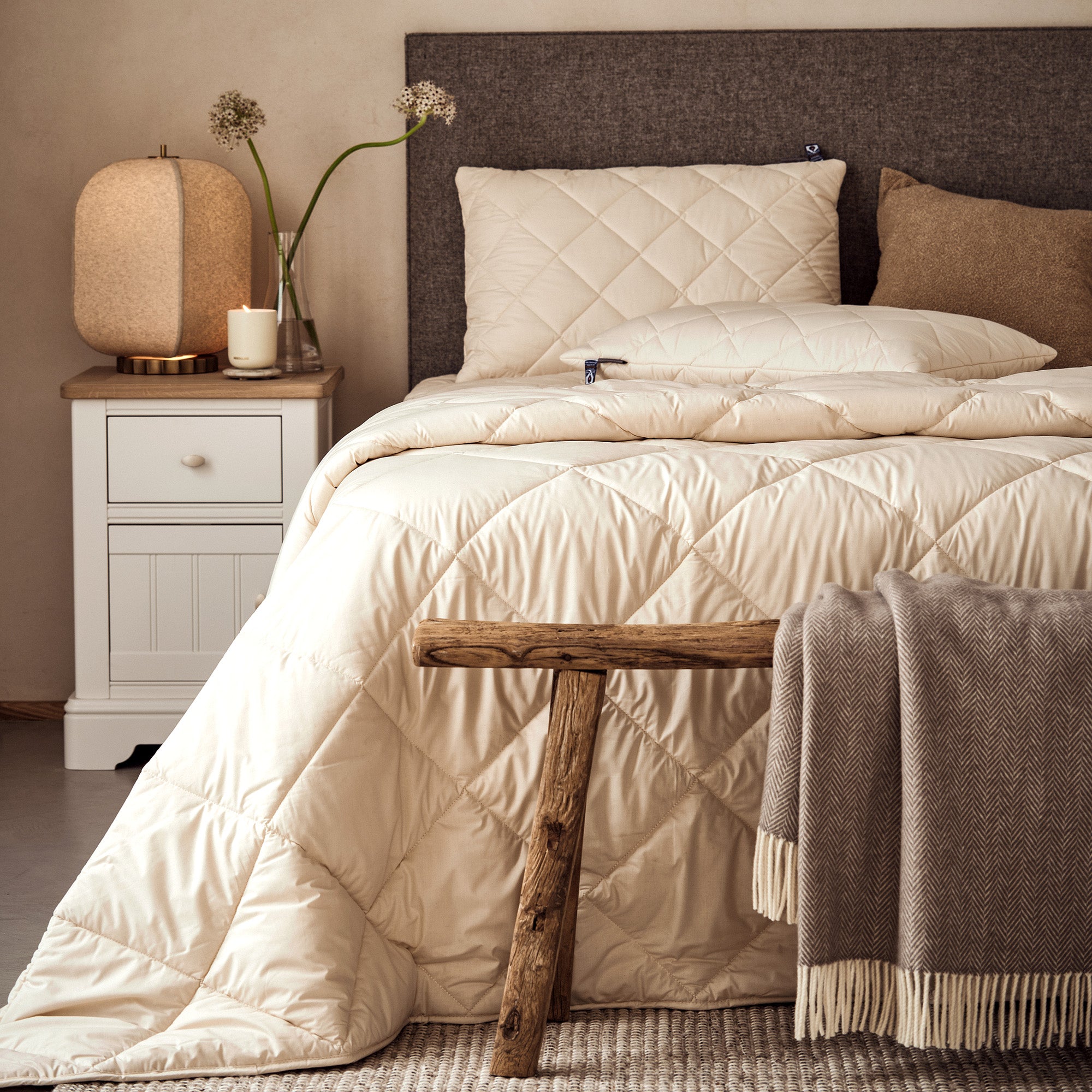 Deluxe Washable Bedding Bundle - Medium