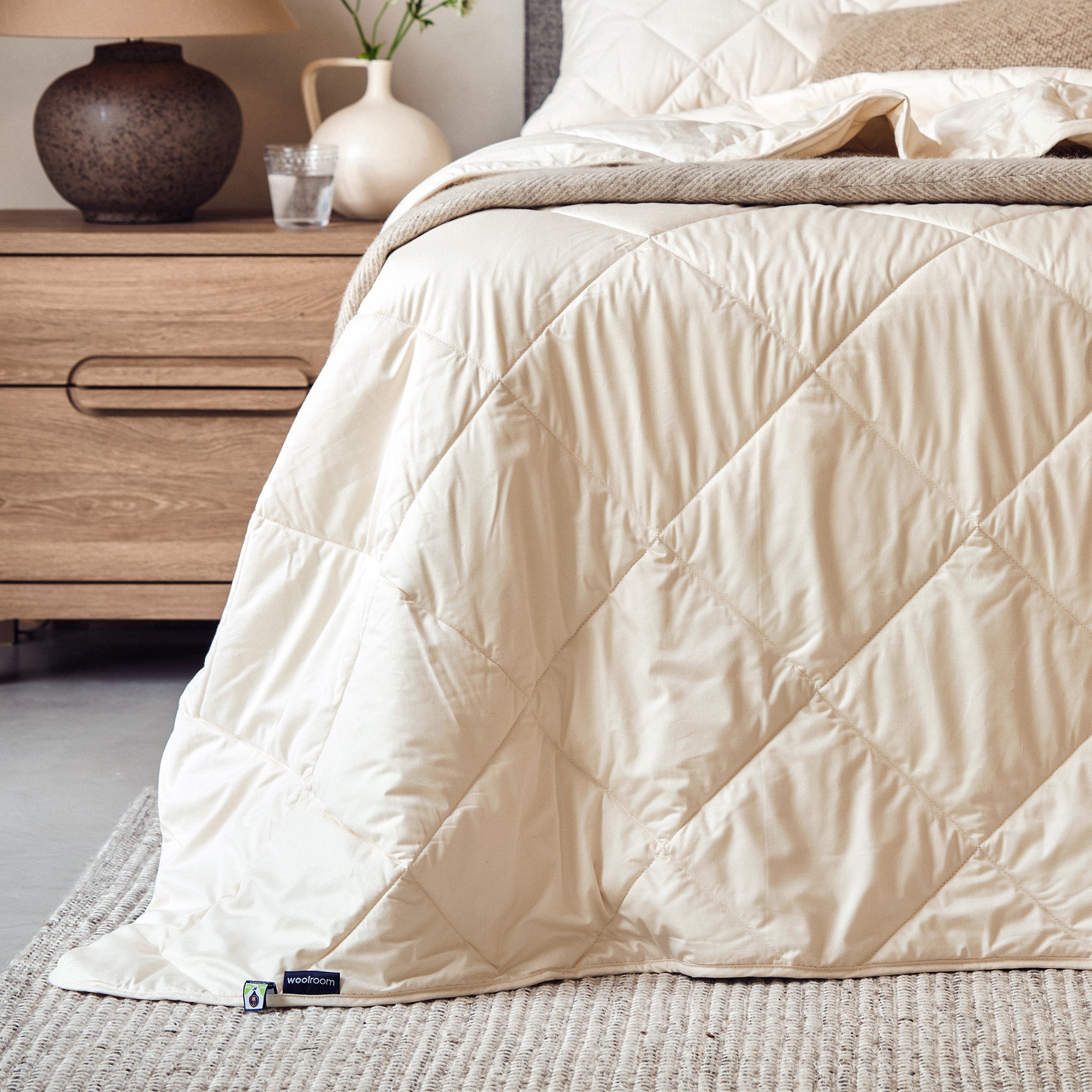 Organic Washable Wool Duvet - Medium