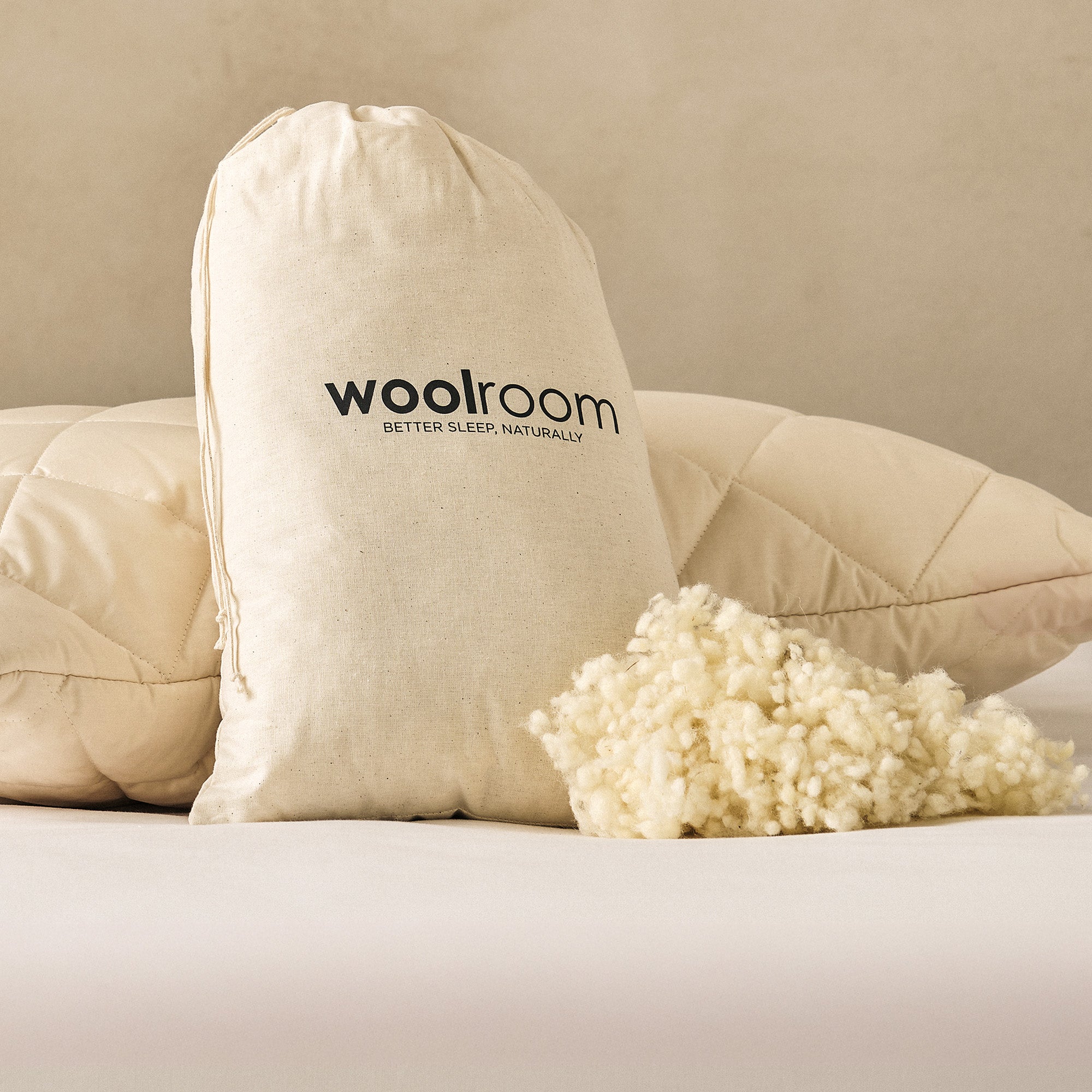 Extra Wool for Washable Pillows