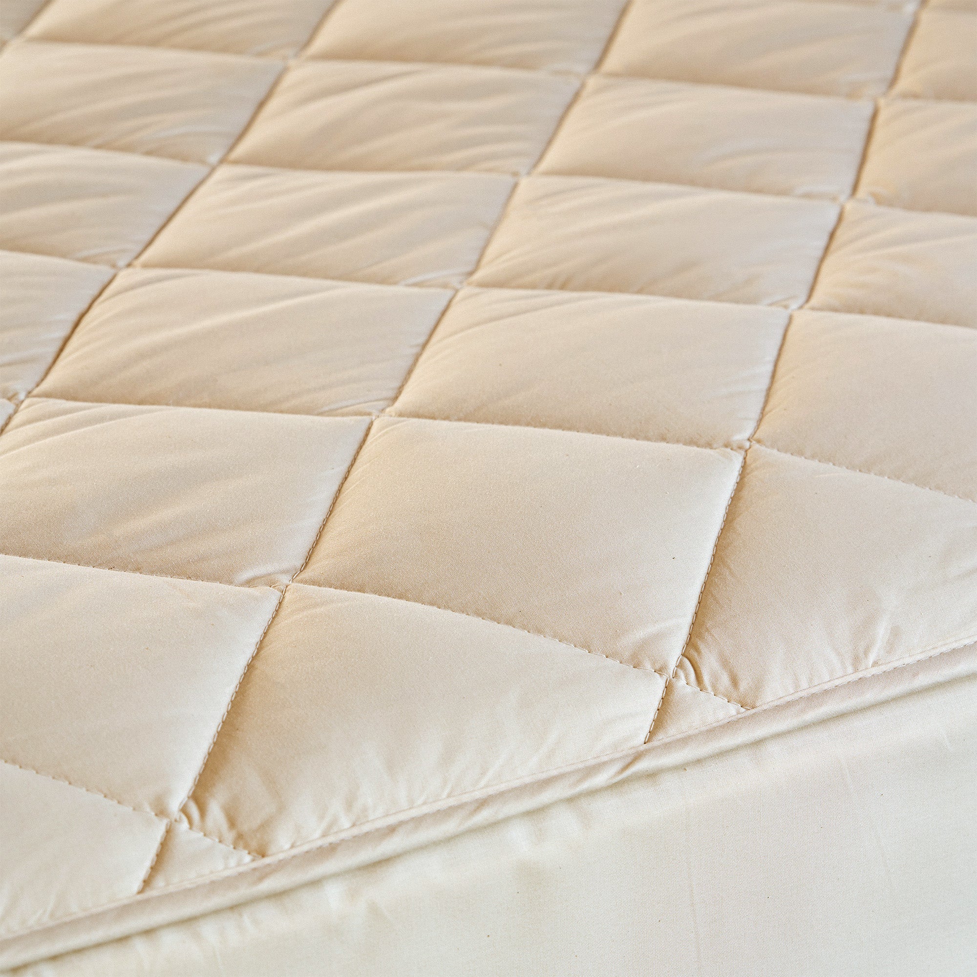 Organic Washable Wool Mattress Protector