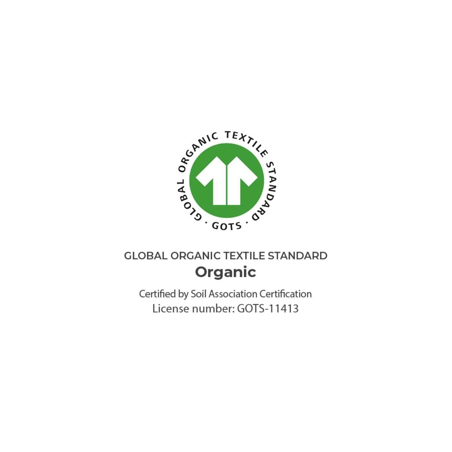 Close-up of Arinta Organic Cotton Fitted Sheet - Vanilla by Woolroom – sustainable organic cotton bedding 