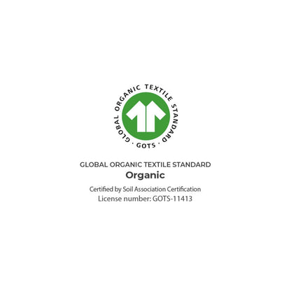 Close-up of Arinta Organic Cotton Fitted Sheet - Vanilla by Woolroom – sustainable organic cotton bedding 