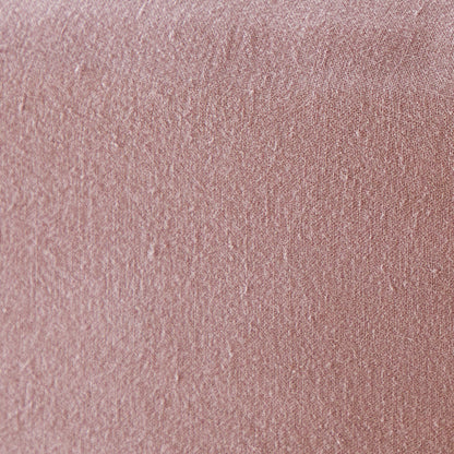 Woolroom Mariana Linen Blend Pillow Case - Rose – crafted from natural materials for comfort